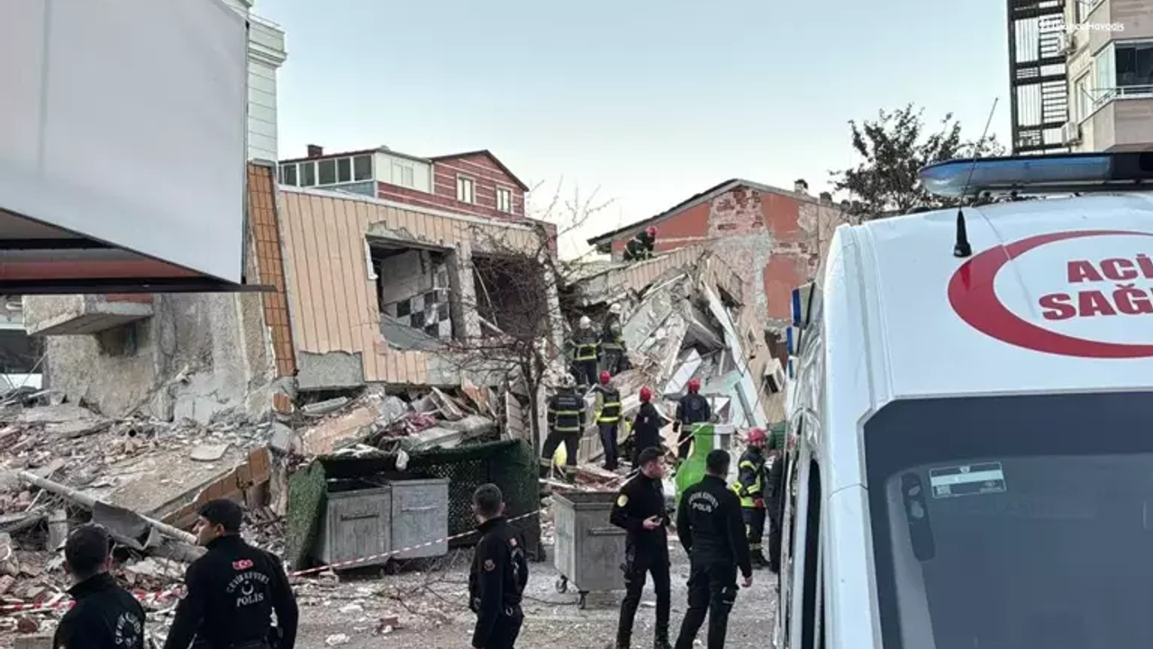 Kocaeli Gebze’de 6 katlı bina çöktü!