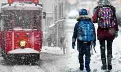 İstanbul'da eğitime kar engeli!