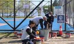 Kocaeli, basketbol sahalarını yeniliyor