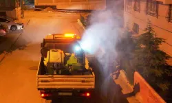 Ankara Keçiören'de gece gündüz ilaçlama