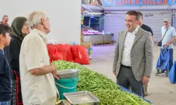 Bilecik Valisi Sözer pazar esnafıyla buluştu
