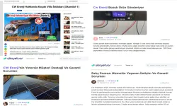 CW Enerji müşterileri isyan ediyor! Hizmet ve ürün kalitesi yetersiz