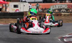 Tuzla Karting Park'ta büyük çekişme yaşandı