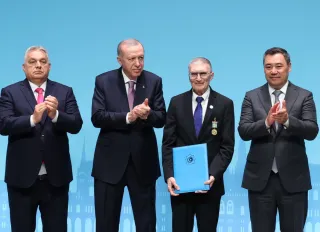 Türk Devletleri'nden Aziz Sancar'a 'Ali Şir Nevai Ödülü'