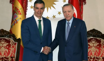 Cumhurbaşkanı Erdoğan, İspanya Başbakanı Sanchez ile görüştü