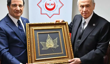 MHP Lideri Devlet Bahçeli, TASAV'ı ziyaret etti!