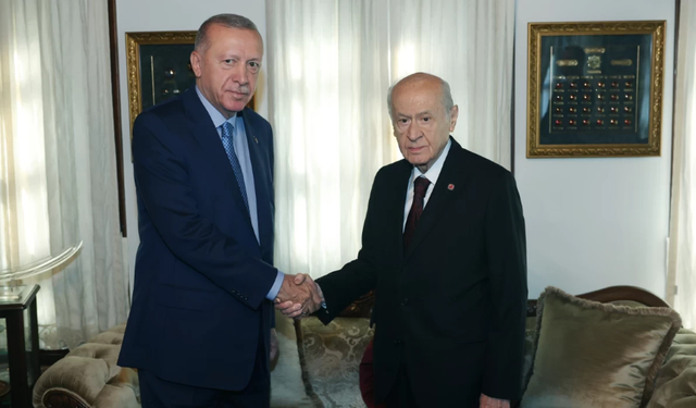 Başkan Erdoğan ile Türk Dünyasının Lideri Devlet Bahçeli görüştü