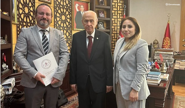 ETTDER Genel Başkanı Filiz Konca’dan MHP Lideri Devlet Bahçeli’ye Ziyaret