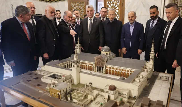 Bakan Bolat’tan Şam'da ikinci gün