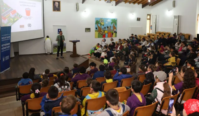 Bursa Büyükşehir’den öğrencilere vektörle mücadele eğitimi