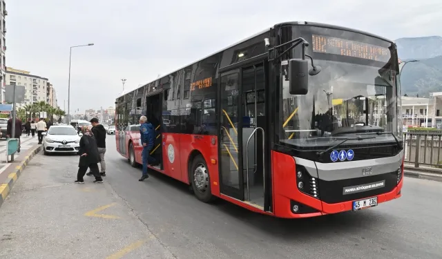 Manisa'da 1 Mayıs'ta toplu taşıma ücretsiz