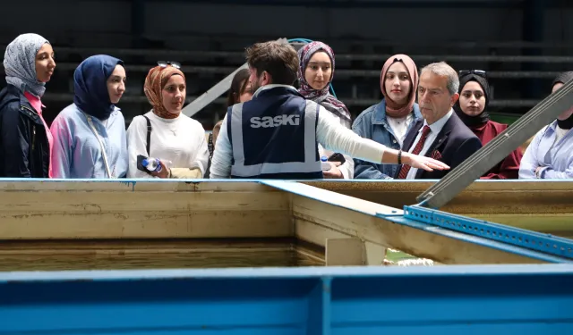 Sakarya'da öğretmen adayları suyun yolculuğuna tanıklık etti