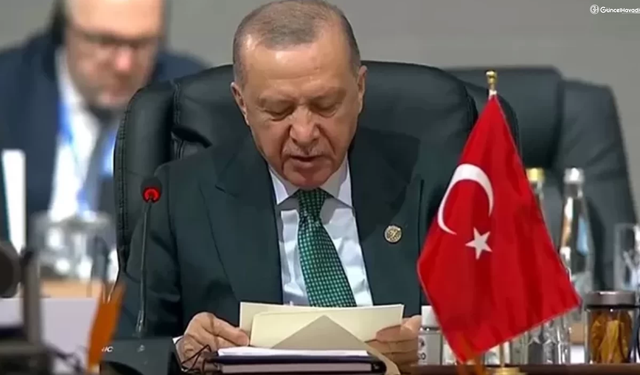 Cumhurbaşkanı Erdoğan: İsrail'in yol açtığı yıkım, Filistin'i asgari 70 yıl geriye götürdü