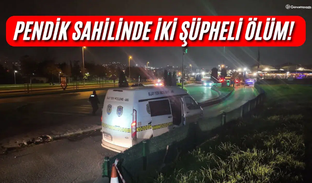 Pendik sahilinde iki şüpheli ölüm: İki genç erkek hayatını kaybetti