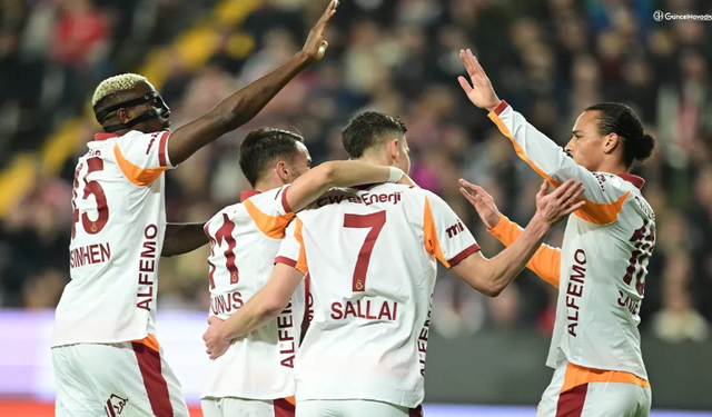 Galatasaray, Antalyaspor karşısında farka koştu | Süper Lig'de Antalyaspor 1-4 Galatasaray