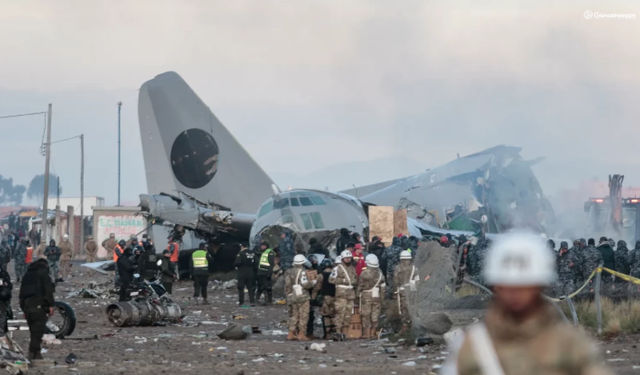 Bolivya’da Hercules tipi askeri uçak düştü: 15 ölü, 28 yaralı