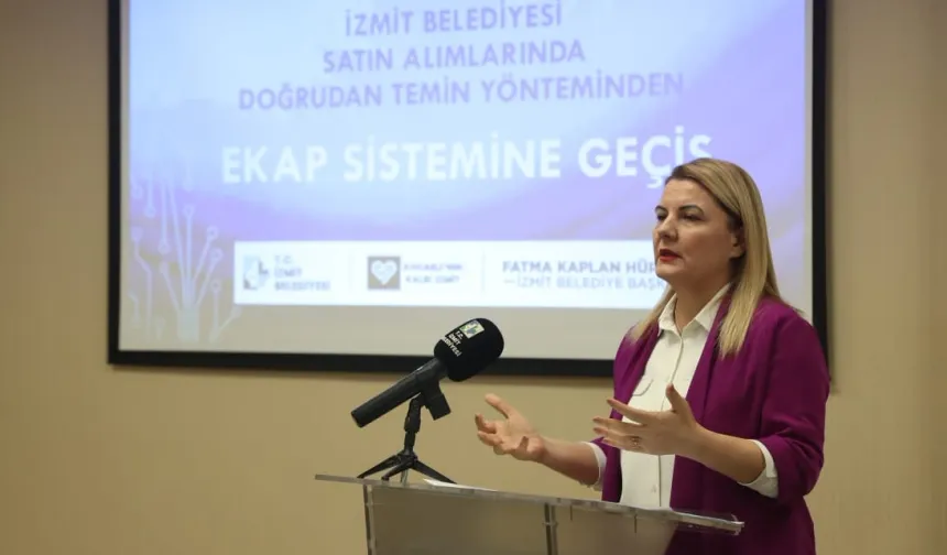 İzmit Belediyesi’nden şeffaflık adımı