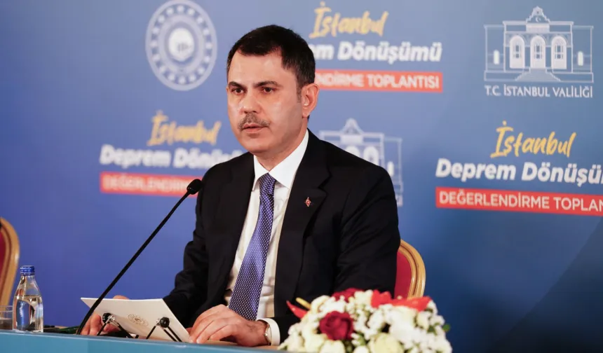 Bakan Kurum’dan İstanbul’a dönüşüm çağrısı: Birlikte İstanbul'u güvenli hale getirelim!