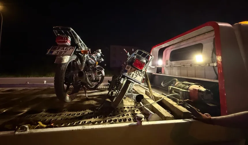 Düzce’de akrobasi yapan motosiklet sürücülerine ceza yağdı!