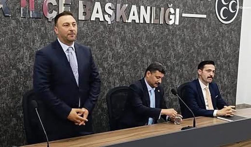 MHP Pendik İlçe Başkanlığına Eşref Eryılmaz Atandı