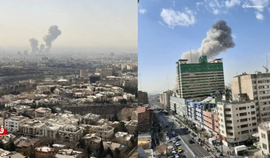 Tahran’da patlamalar: ABD ve İsrail İran devlet televizyonu vurdu